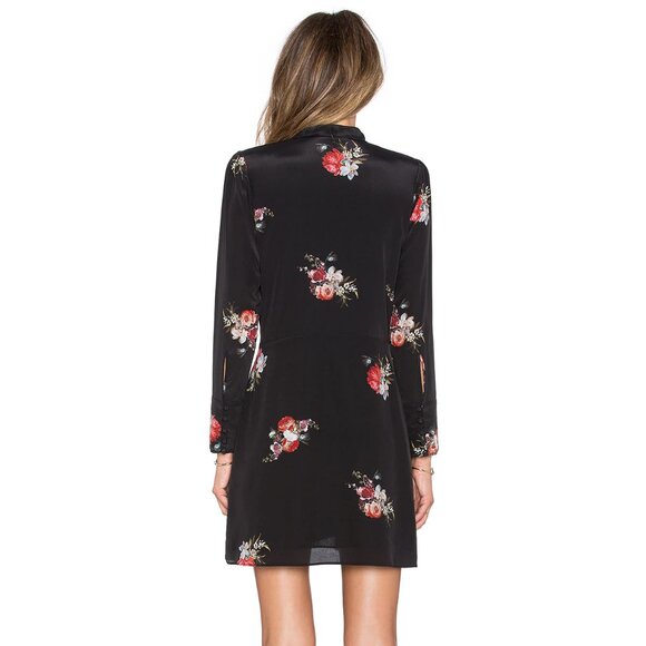 The Kooples Floral Tie Neck Dress ASO Anastasia Steele - Picture 4 of 13